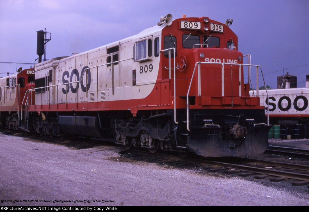 Soo Line U30C 809